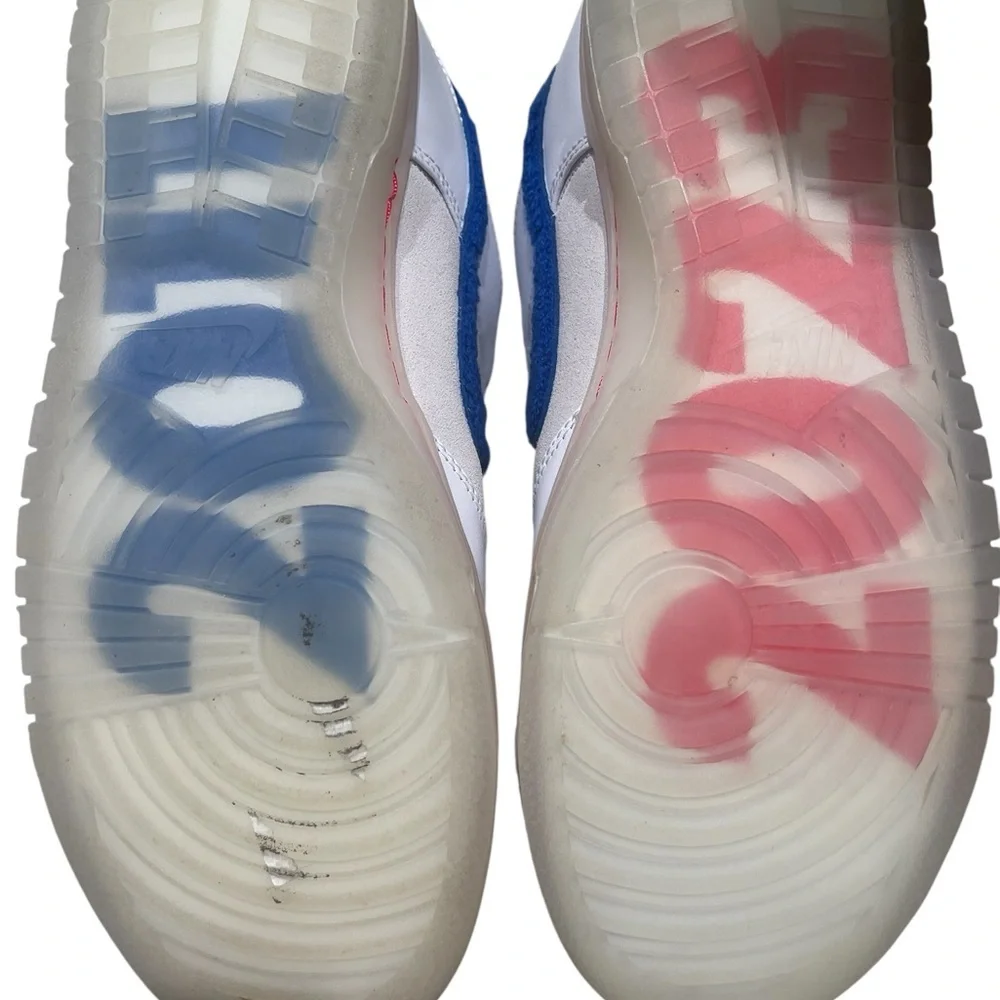 Nike Dunk Low Retro PRM Year of the Rabbit White Crimson Varsity Royal - Picture 5 of 7